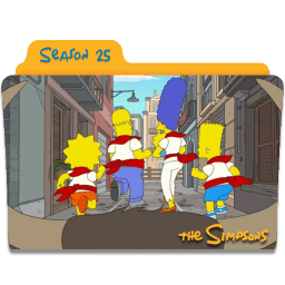 The Simpsons Season 25 icon
