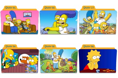 Simpsons Folder Icons Simpsons Folder Icons