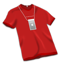 Apple-Store-Tshirt-Red icon