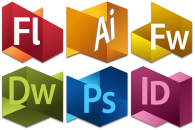 Origami Adobe CS Series Icons