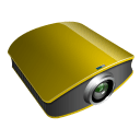 Projector-gold icon