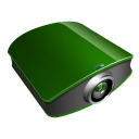 Projector-green icon