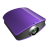Projector-violet icon