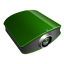 Projector green icon
