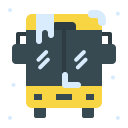Bus Snow icon
