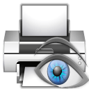 Actions-document-print-preview icon