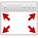 Actions-view-fullscreen icon