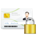 Devices secure card icon