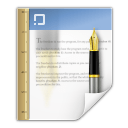Mimetypes-application-msword-template icon