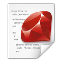 Mimetypes-application-x-ruby icon