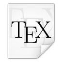 Mimetypes-text-x-bibtex icon