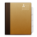 Mimetypes x office address book icon