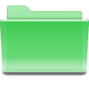 Places folder green icon