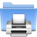 Places folder print icon