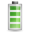 Status battery 100 icon
