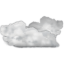 Status-weather-many-clouds icon