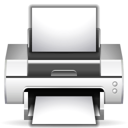 Actions document print icon