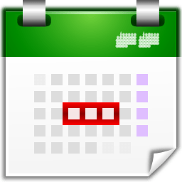 Actions view calendar upcoming days icon