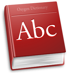Apps accessories dictionary icon
