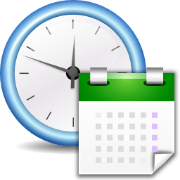 Apps preferences system time icon