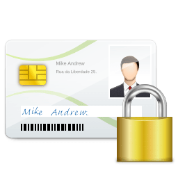 Devices secure card icon