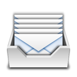 Places mail folder inbox icon