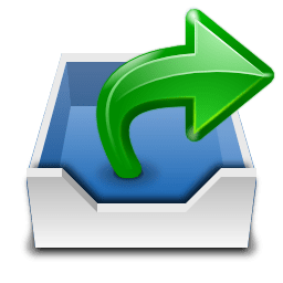Places mail folder outbox icon