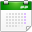 Actions view calendar icon