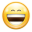 Emotes-face-laugh icon