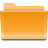 Places-folder-orange icon