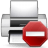 Status-printer-error icon