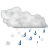 Status-weather-snow-rain icon