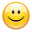 Emotes-face-smile icon
