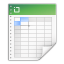 Mimetypes-application-vnd-ms-excel icon