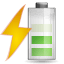 Status battery charging 060 icon