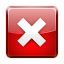 Status dialog error icon