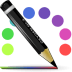 Actions-format-stroke-color icon