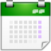 Actions-view-calendar icon