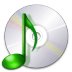 Devices-media-optical-audio icon