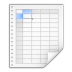 Mimetypes-application-vnd-oasis-opendocument-spreadsheet icon