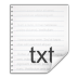 Mimetypes-text-x-nfo icon