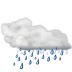 Status-weather-showers icon