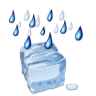 Status-weather-freezing-rain icon