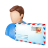 Accounting-mail icon