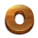 Wood opera icon
