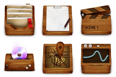 Wooden Icons