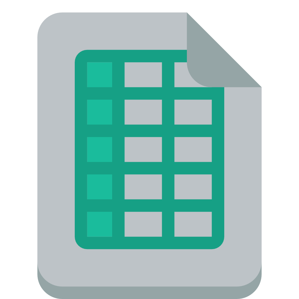 File Excel Icon Small Flat Iconset Paomedia