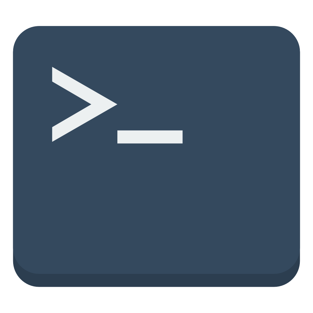 Terminal Icon | Small & Flat Iconset | paomedia
