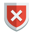 Shield error icon