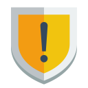 Shield-warning icon